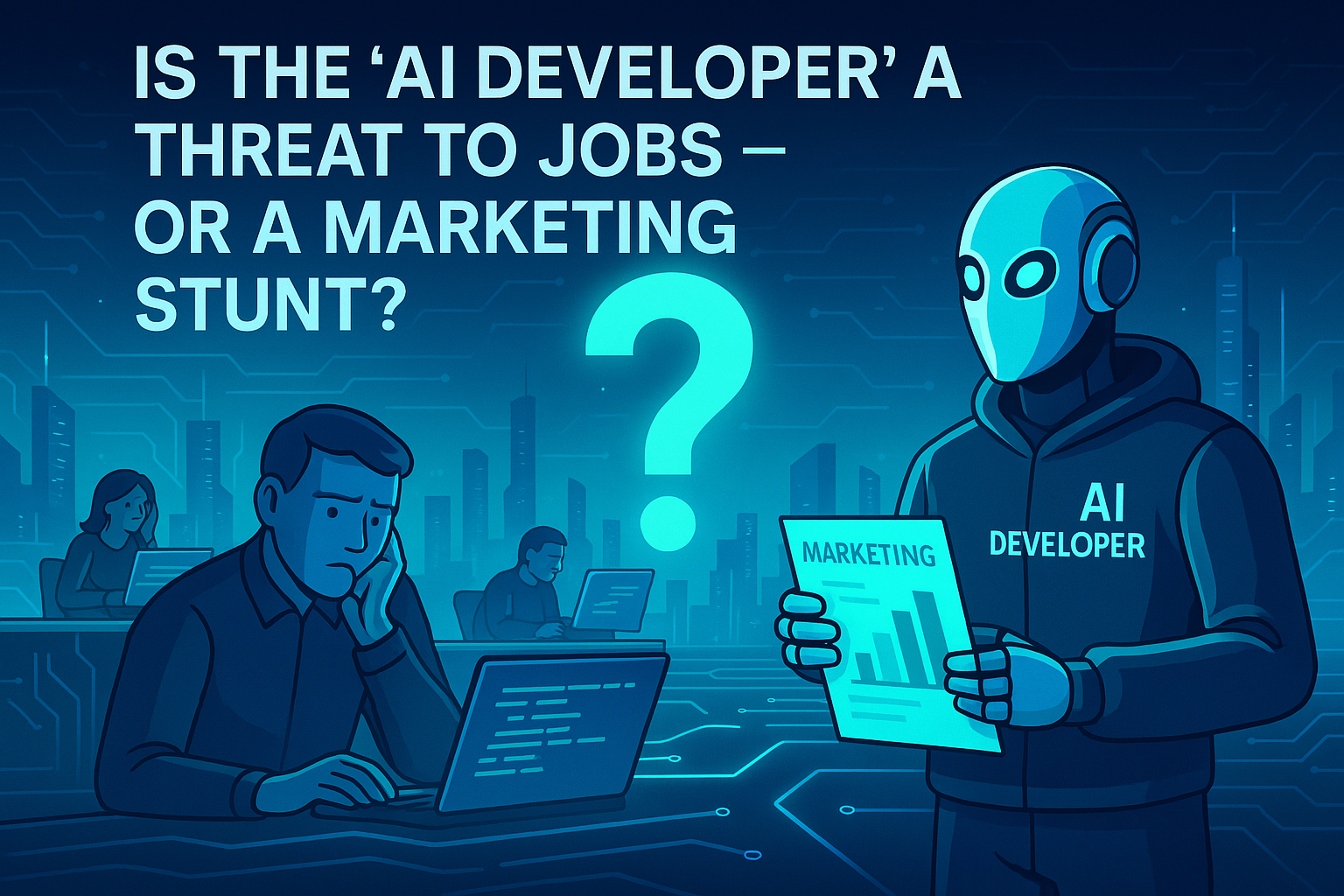 Is the ‘AI Developer’ a Threat to Jobs – or a Marketing Stunt?
