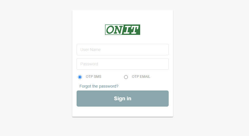 ONIT IoT Control & Monitoring System