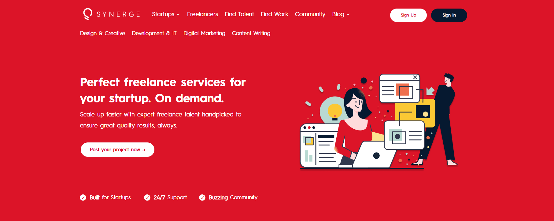 Synerge Freelancer Platform